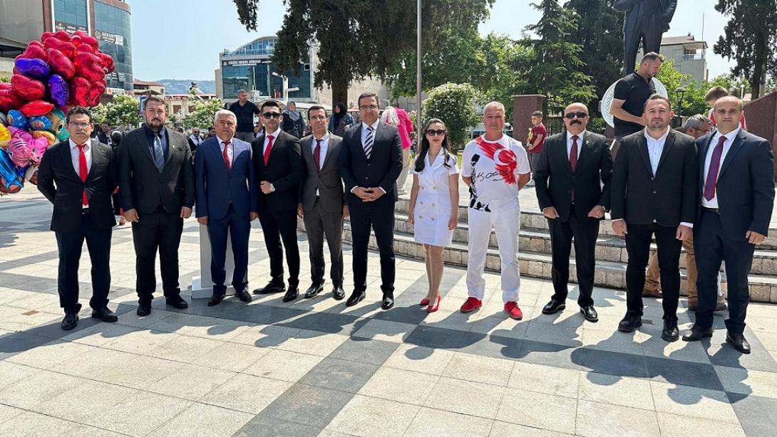 İlçemizde 19 Mayıs Atatürk' ü Anma, Gençlik ve Spor Bayramı Coşkuyla Kutlandı.